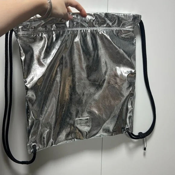 firm -Authentic Saint Laurent drawstring bag- NWOT - Picture 3 of 12